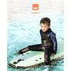 imageDark Lightning 32mm Kids Wetsuit for Boys and Girls Neoprene Thermal Swimsuit ToddlerJuniorYouth One Piece Wet Suits for Scuba DivingFullRed