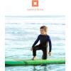 imageDark Lightning 32mm Kids Wetsuit for Boys and Girls Neoprene Thermal Swimsuit ToddlerJuniorYouth One Piece Wet Suits for Scuba DivingFullRed