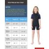 imageDark Lightning 32mm Kids Wetsuit for Boys and Girls Neoprene Thermal Swimsuit ToddlerJuniorYouth One Piece Wet Suits for Scuba DivingShortyNavy Blue