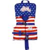 imageCoast Guard Approved Life Vest KidsTodder BabyInfant Life Jacket 030 lbs Toddler Floaties 2030 Poundsinfant vest 033lbs US  Flag