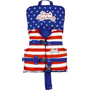 imageCoast Guard Approved Life Vest KidsTodder BabyInfant Life Jacket 030 lbs Toddler Floaties 2030 Poundsinfant vest 033lbs US  Flag