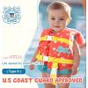 imageDark Lightning USCG Approved Infant Life Jacket 030 lbs Swim Vest for BabyToddlers 13 Year Old 2030 lbsToddler Floaties for Pool SwimmingBoatingBeachPuddleinfant vest 030lbs  Love