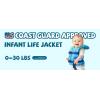 imageDark Lightning USCG Approved Infant Life Jacket 030 lbs Swim Vest for BabyToddlers 13 Year Old 2030 lbsToddler Floaties for Pool SwimmingBoatingBeachPuddleinfant vest 030lbs  Starfish