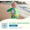 imageDark Lightning USCG Approved Infant Life Jacket 030 lbs Swim Vest for BabyToddlers 13 Year Old 2030 lbsToddler Floaties for Pool SwimmingBoatingBeachPuddleinfant vest 030lbs  Green