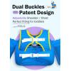 imageDark Lightning USCG Coast Guard Approved Toddler Swim Vest for Age 234567 Years Old Kids Life Jackets with Arm Floaties 3050 PoundsBaby Water Wings in SeaPoolPuddleSubmarine