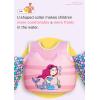 imageDark Lightning USCG Coast Guard Approved Toddler Swim Vest for Age 234567 Years Old Kids Life Jackets with Arm Floaties 3050 PoundsBaby Water Wings in SeaPoolPuddleMermaid