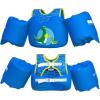 imageDark Lightning USCG Coast Guard Approved Toddler Swim Vest for Age 234567 Years Old Kids Life Jackets with Arm Floaties 3050 PoundsBaby Water Wings in SeaPoolPuddleDinosaurBlue