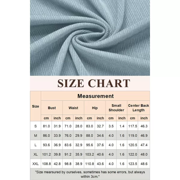 Ekouaer Women Sleeveless Tank Maternity Dress Ribbed Knit Pregnancy Midi Dresses Ruch Side Stretchy Pregnancy Clothes SXXLLight Blue