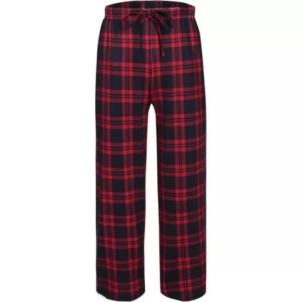 Ekouaer Boys Pajama Pants Long Sleep Pants Soft Elastic Waist Pajama Bottoms Plaid Lounge Pants with 2 Pockets 414 YearsYarn Dyed Lattice6