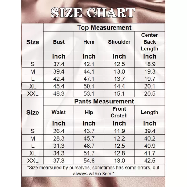Ekoauer Womens Silk Satin Pajama 2 Piece Outfits Sleeveless Tank Crop Top and Wide Leg Pants Set with PocketsChampagne