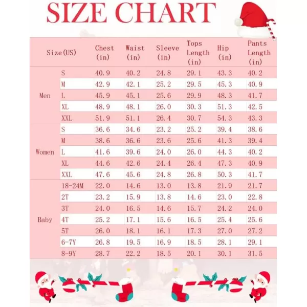 Ekouaer Christmas Pajamas Matching Family Pj Set Long Sleeve Tops and Plaid Pants for Sleepwear Soft Loungewear PjsYouth Green Santa Claus