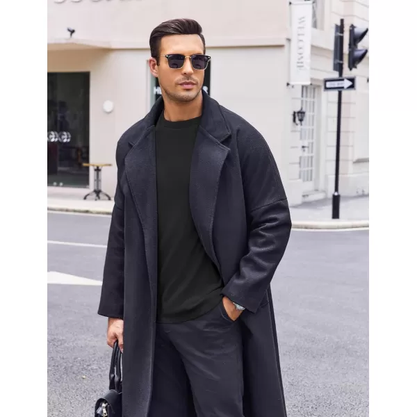 Ekouaer Mens Long Sleeve Shirts Crew Neck Fleece Thermal Undershirts Midweight Sweatshirts Soft Base Layer Pullover Tee Tops2pcs Black Khaki