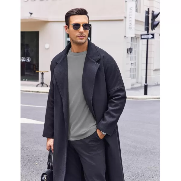 Ekouaer Mens Long Sleeve Shirts Crew Neck Fleece Thermal Undershirts Midweight Sweatshirts Soft Base Layer Pullover Tee TopsLight Grey