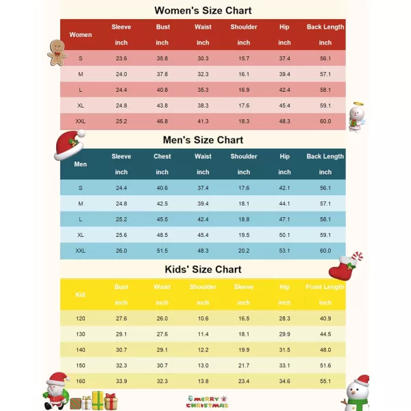 Ekouaer Family Matching Hoodie Onesies Zipper Christmas Jumpsuit 2023 Winter Fashion One Piece PajamasKids Familychristmasred Deer