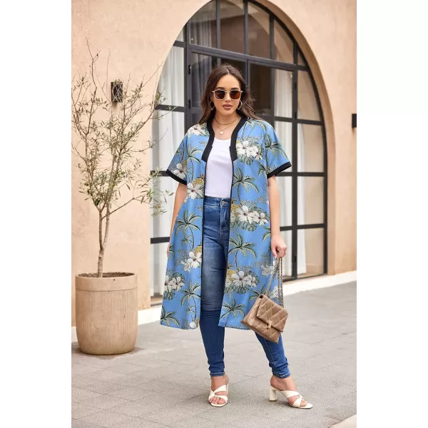 Ekouaer Housecoat Women Zipper Front Duster Robe Short Sleeve Lounger Housedress Pockets Nightgown Casual Nights SXXXLPat6