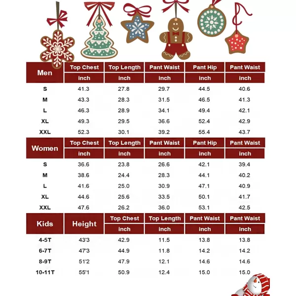 Ekouaer Matching Family Sets Christmas Pajamas Set Xmas PJS Sleepwear Soft Christmas Matching JammiesMen Navy Elk Snowflake