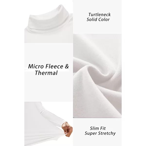 Ekouaer Mens Turtleneck Long Sleeve Turtle Neck Shirts Basic Lightweight Undershirt Thermal Pullover Sweater SXXLBlackWhiteBrown