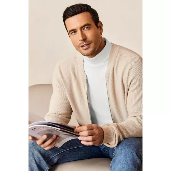 Ekouaer Mens Turtleneck Long Sleeve Turtle Neck Shirts Basic Lightweight Undershirt Thermal Pullover Sweater SXXLWhite