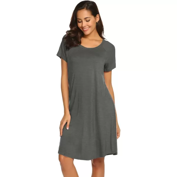 Ekouaer Nursing Gown 3 in 1 DeliveryLaborNursing Nightgown Women Maternity Hospital Gown Zipper Breastfeeding SleepwearMgt3