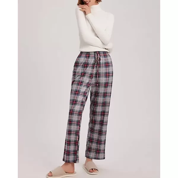 Ekouaer Women Lounge Pants Comfy Pajama BottomAplaid 58