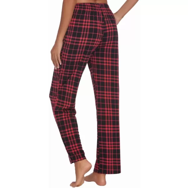 Ekouaer Women Lounge Pants Comfy Pajama BottomPlaid 15