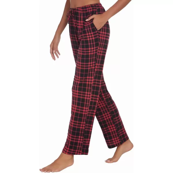 Ekouaer Women Lounge Pants Comfy Pajama BottomPlaid 15