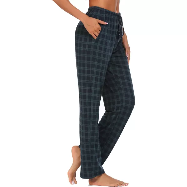 Ekouaer Women Lounge Pants Comfy Pajama BottomPlaid 5