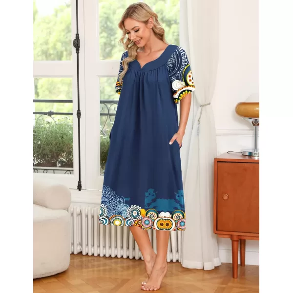 Ekouaer Womens House Dress with PocketsMandola