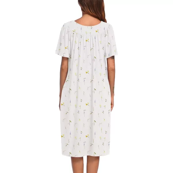 Ekouaer Womens House Dress with PocketsSpring Floral