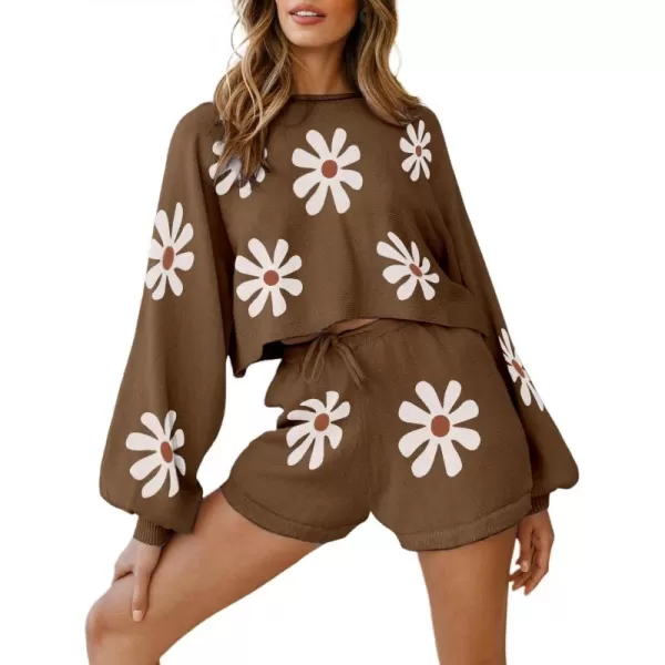 Floral Brown