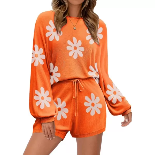 Orange Floral