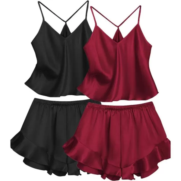 Y-black + Wine Red