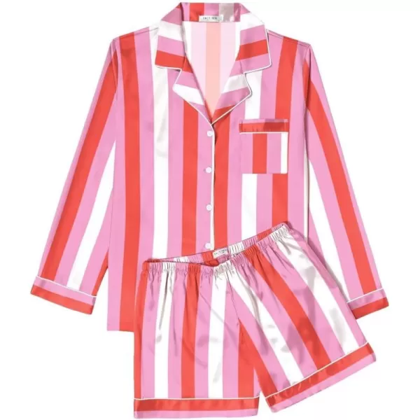 Vertical Stripes-pink