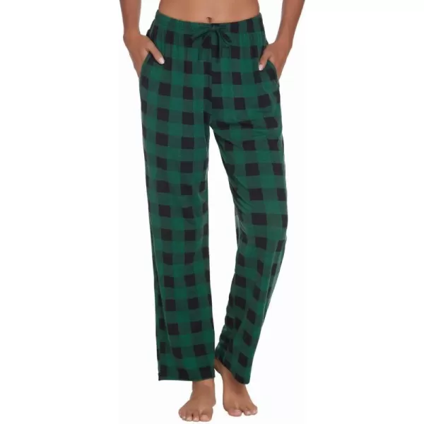 Ekouaer Women Lounge Pants Comfy Pajama BottomAplaid 34