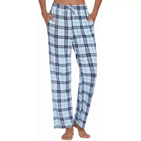 Ekouaer Women Lounge Pants Comfy Pajama BottomPlaid 13