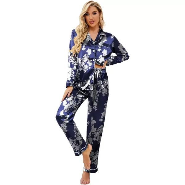 Navy Floral