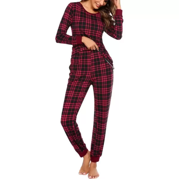 Pattern7-rose Red Plaid