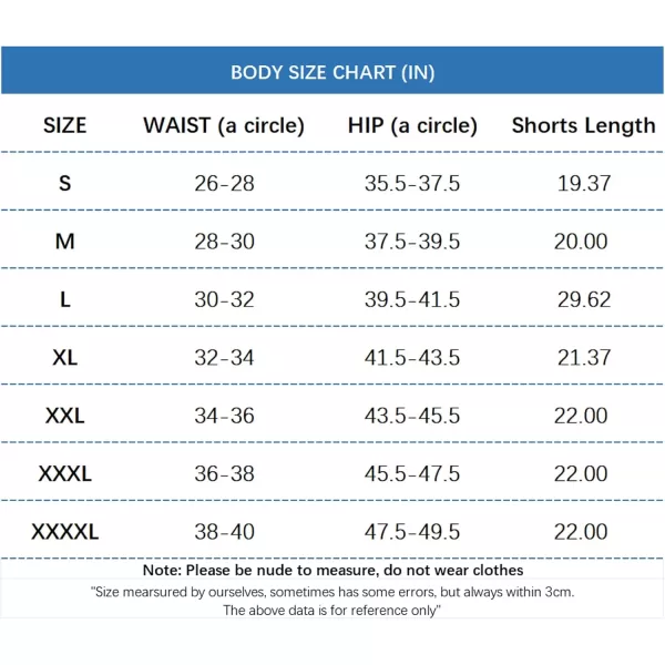 Ekouaer Womens Board Shorts High Waist Swim Shorts Beach Surf Swimwear Shorts S4XLSky Blue