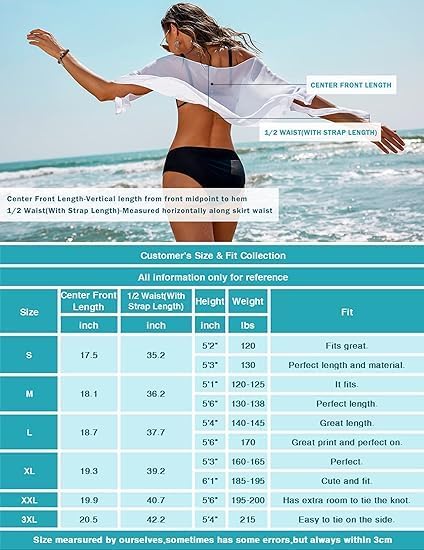 Ekouaer Womens Short Sarongs Chiffon Cover Ups Sheer Bikini Wraps for Swimwear S3XLPurple Gradient