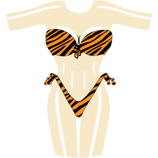 Ekouaer Womens Bikini Shirt Cover Up Short Sleeve Cute Bikini Print CoverUp Baggy T Shirt Dress Fun WearBrown Zebra