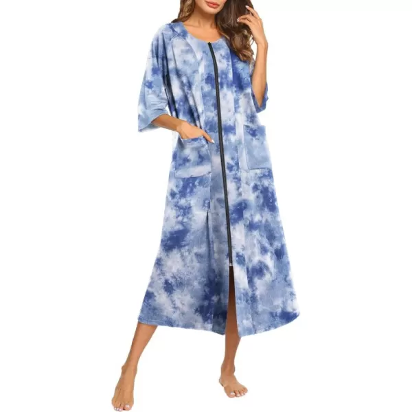 Dark Blue Tie Dye