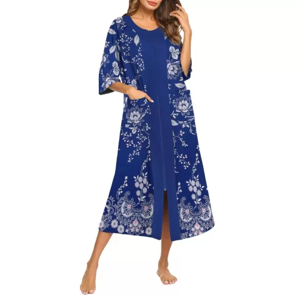 Floral Blue