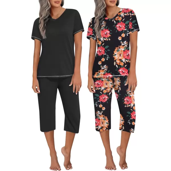 Black Flower+black