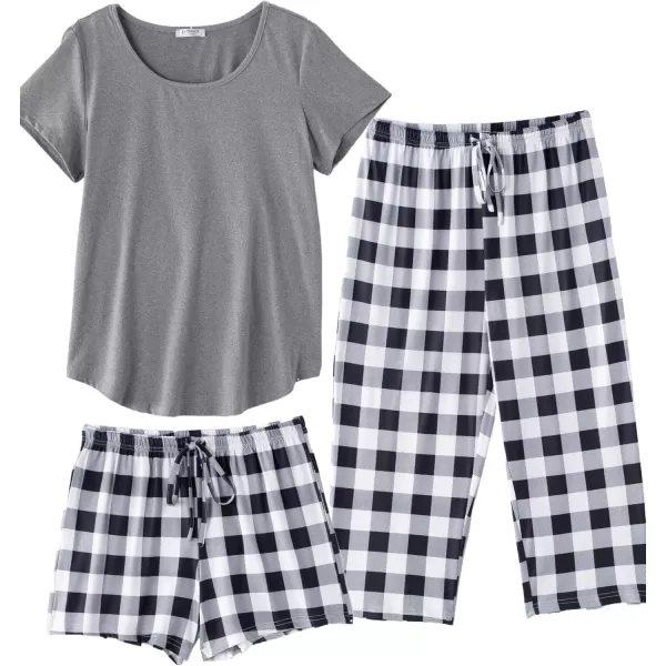 Dark Grey Plaid
