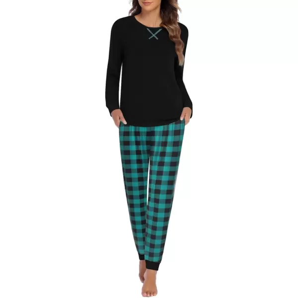Green and Black Plaid