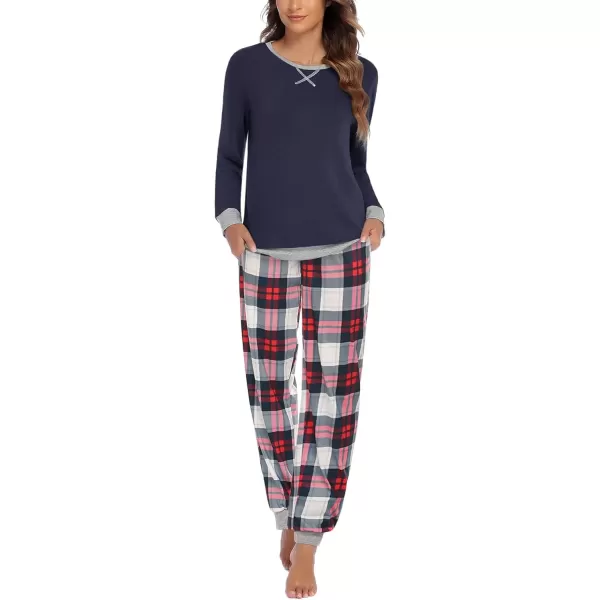 Navy Plaid