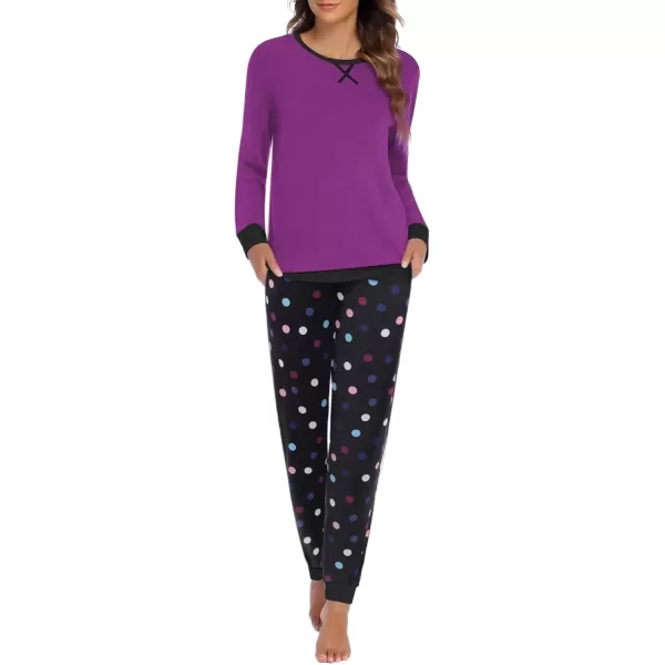 Purple Polka Dots