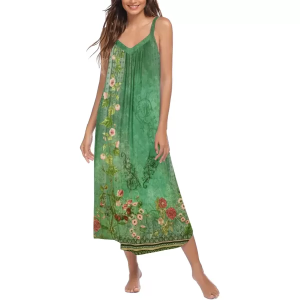 Green Ethnic Style