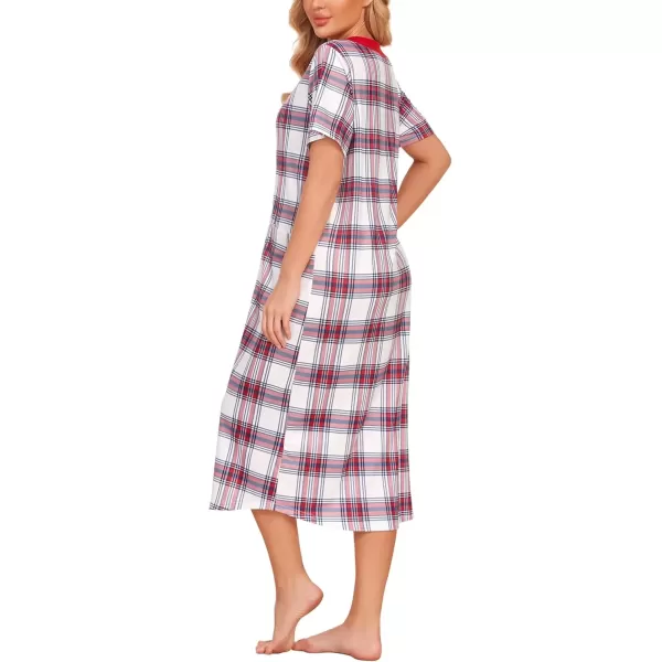 imageEkouaer Womens Zipper Front Long HousedressPat6