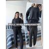 imageEkouaer Lounge Sets for Women 2 Piece Jogger Pajama Long Sleeve Pants Loungewear Sweatsuits Casual Matching OutfitsDeep Grey